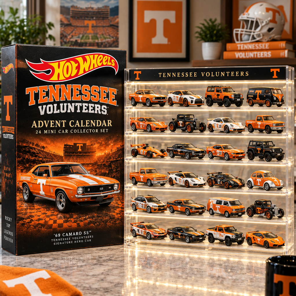 Tennessee Volunteers Premium Mini Car Advent Calendar